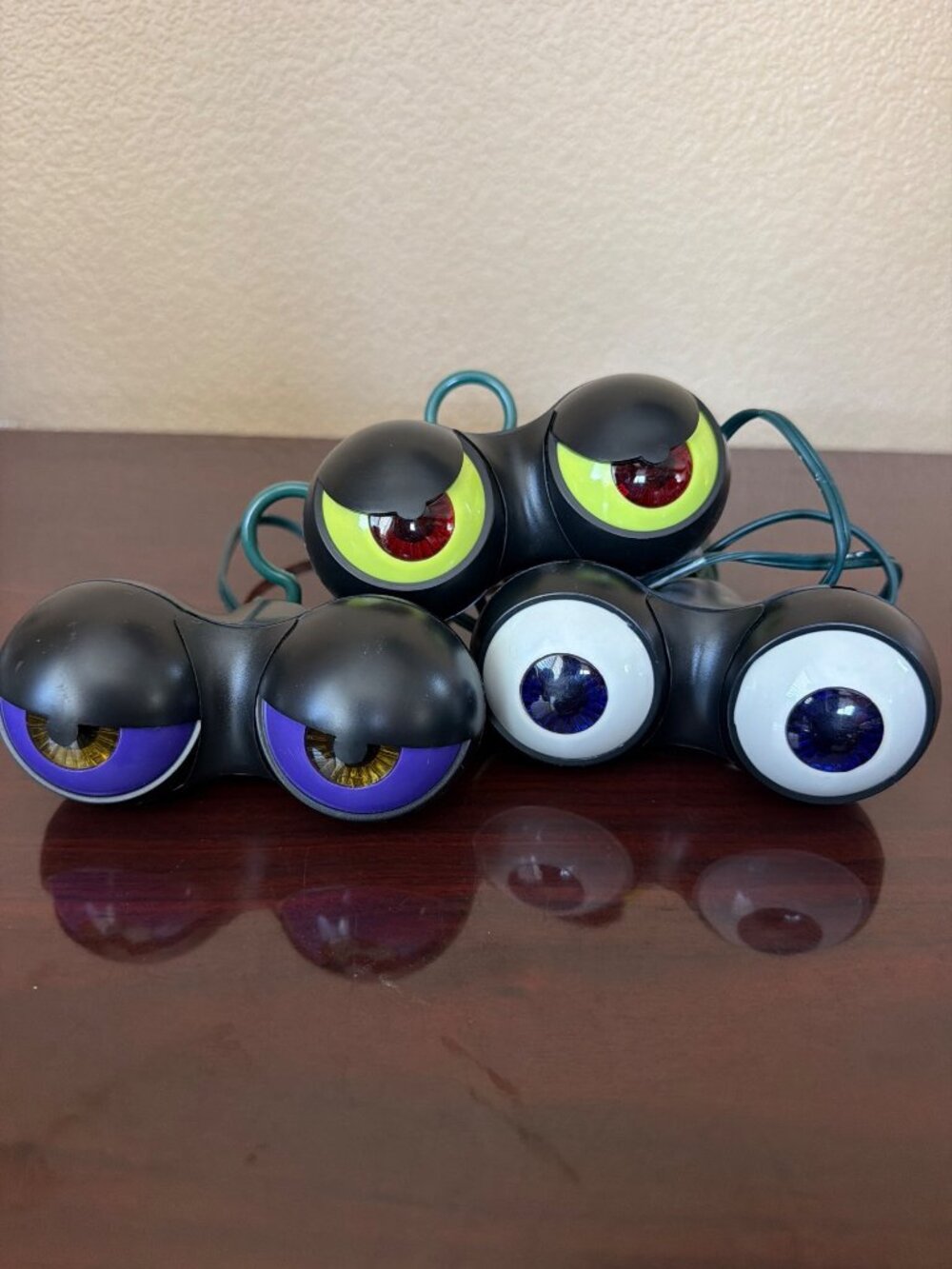 2009 Mystic Industries Peep n’ Peepers Halloween Flashing Eyes – 2 Sets - Picture 6 of 16